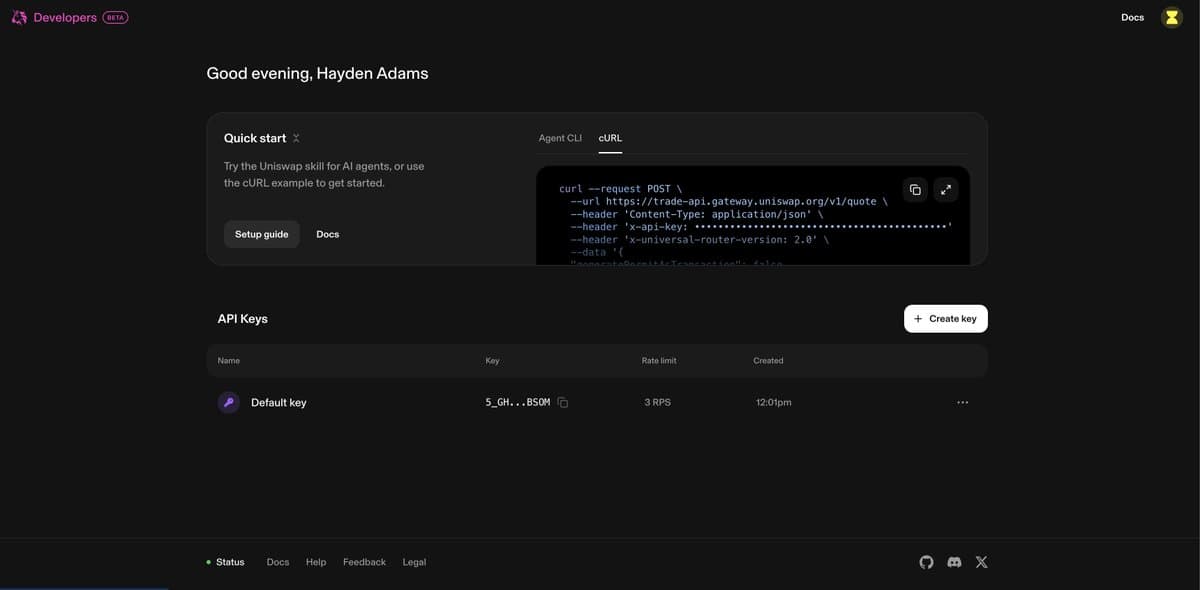 Uniswap Launches Free API and CLI for Instant Swaps