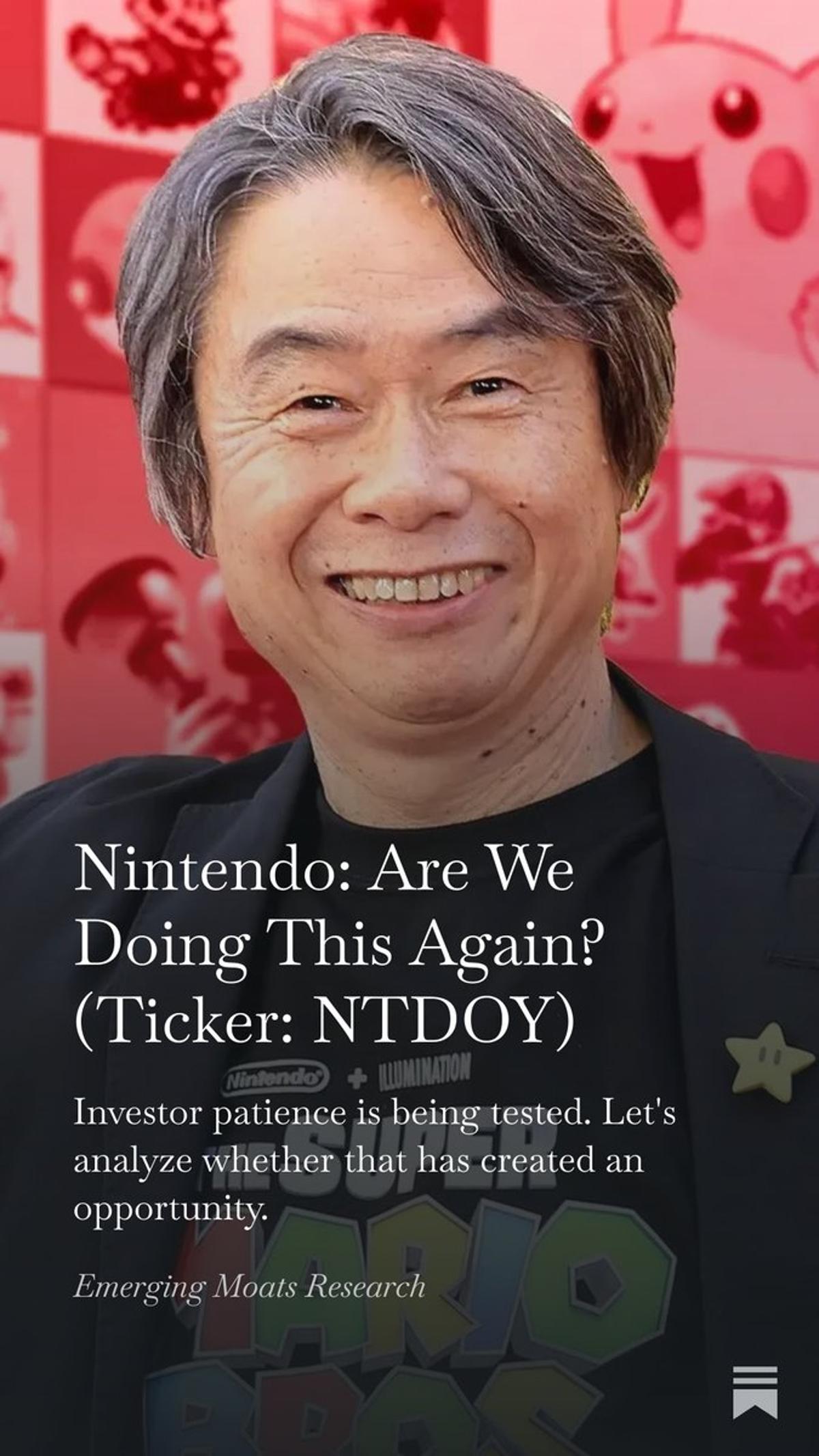 Nintendo's Q4: Hardware Leads, Moat Questioned