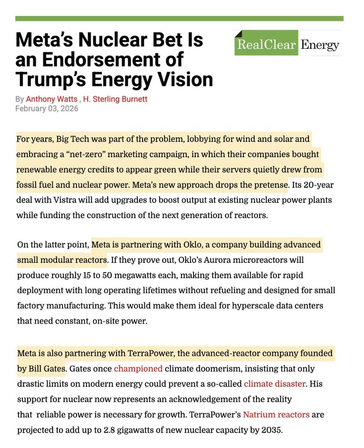 AI Demand Pushes Tech Giants Toward Real Nuclear Power