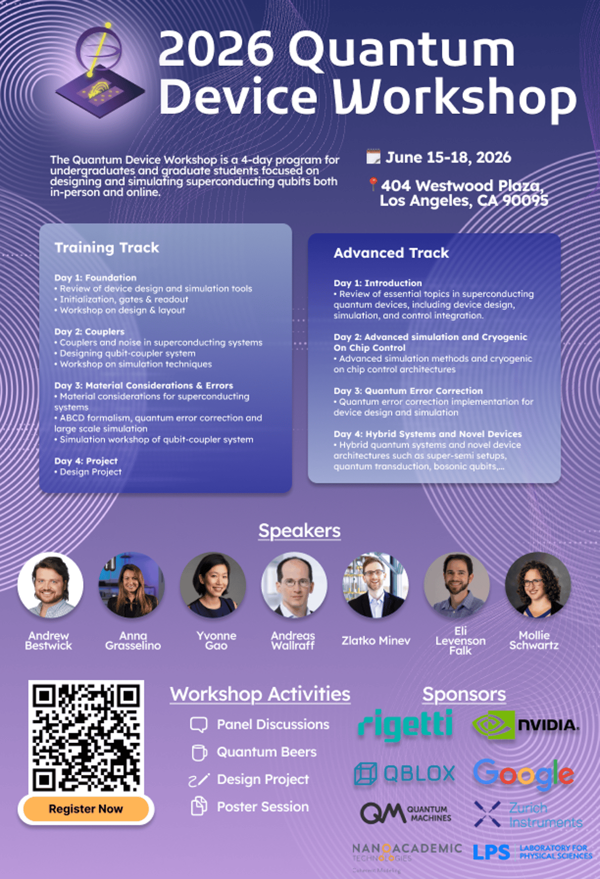 Register Now for UCLA's 2026 Quantum Device Workshop