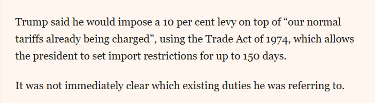 Section 122 Tariffs Approaching Rapidly: Key Points
