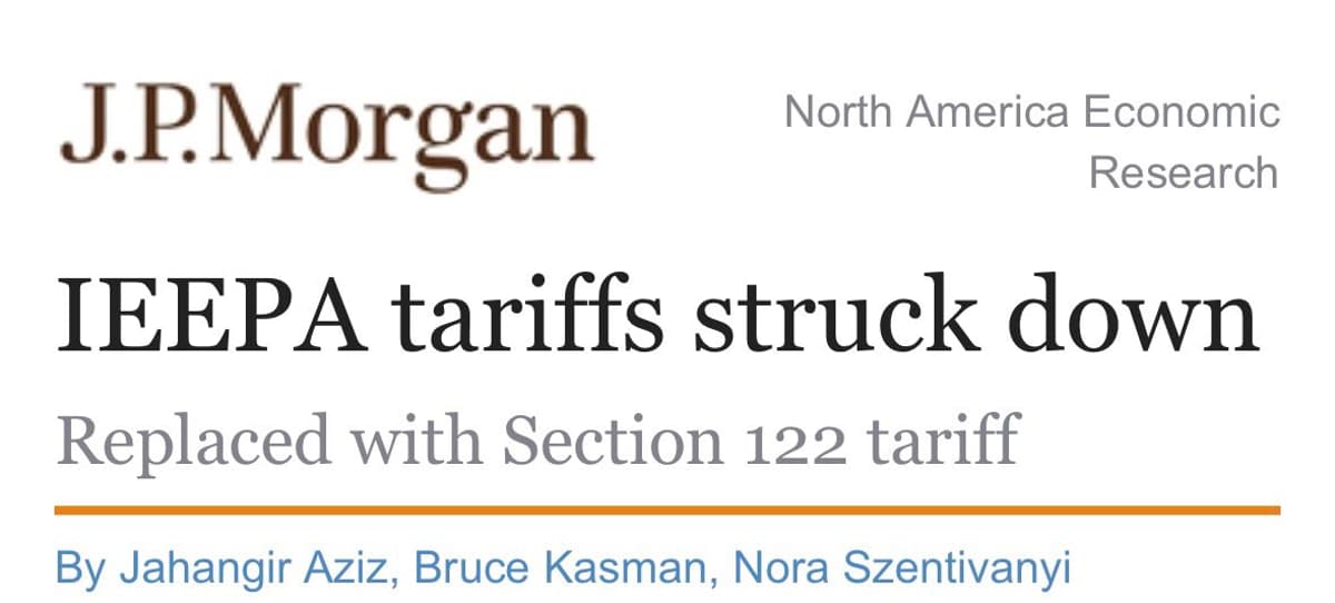 IEEPA Tariff Invalidated Threatens Existing Trade Deal Framework