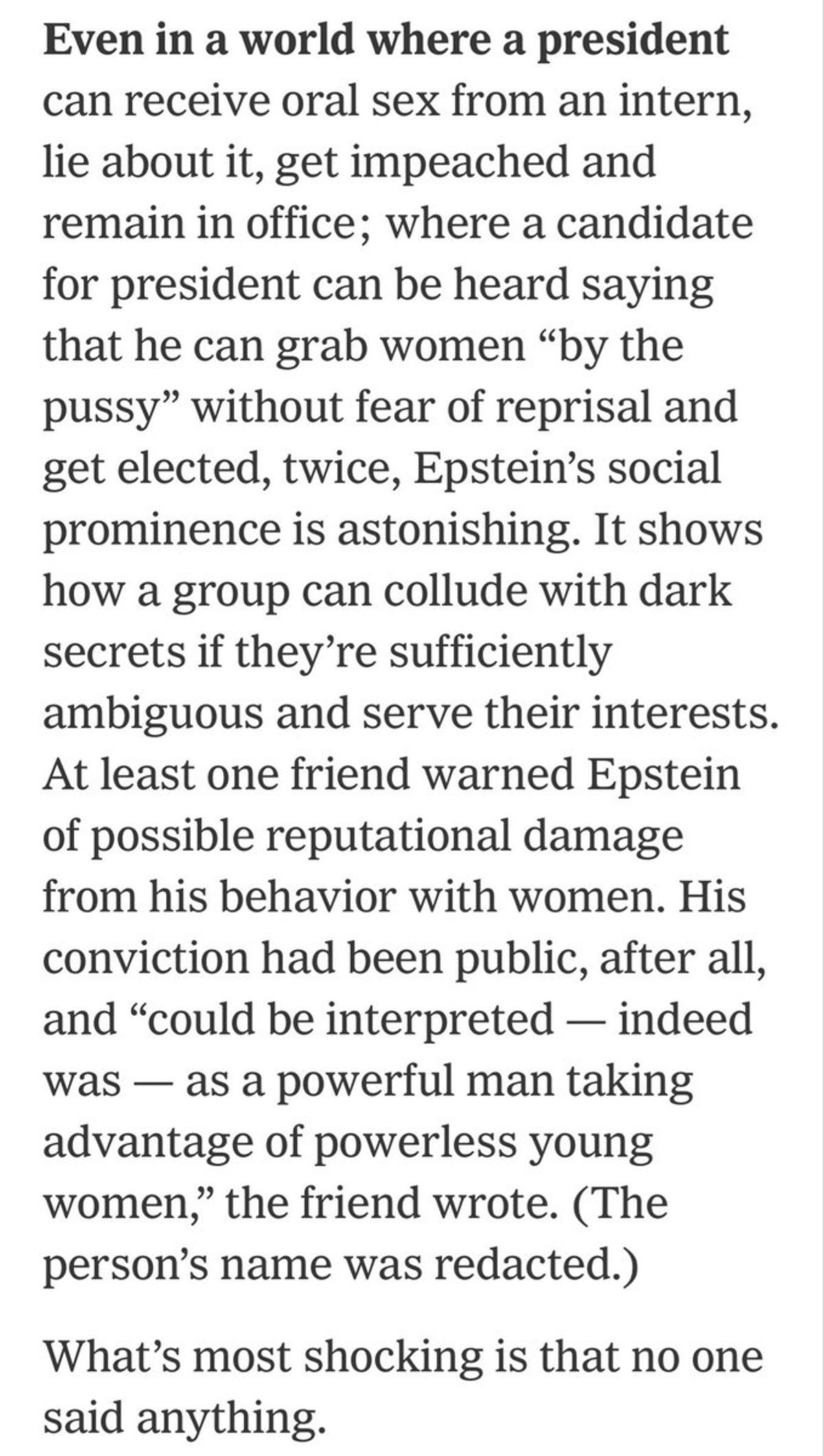 Silence Reveals Society's Tolerance of Abhorrent Behavior