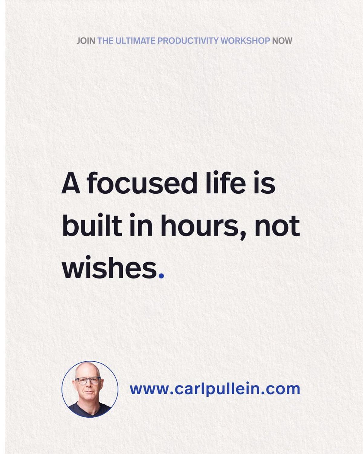 Protected Time Turns Goals From Accidental to Inevitable