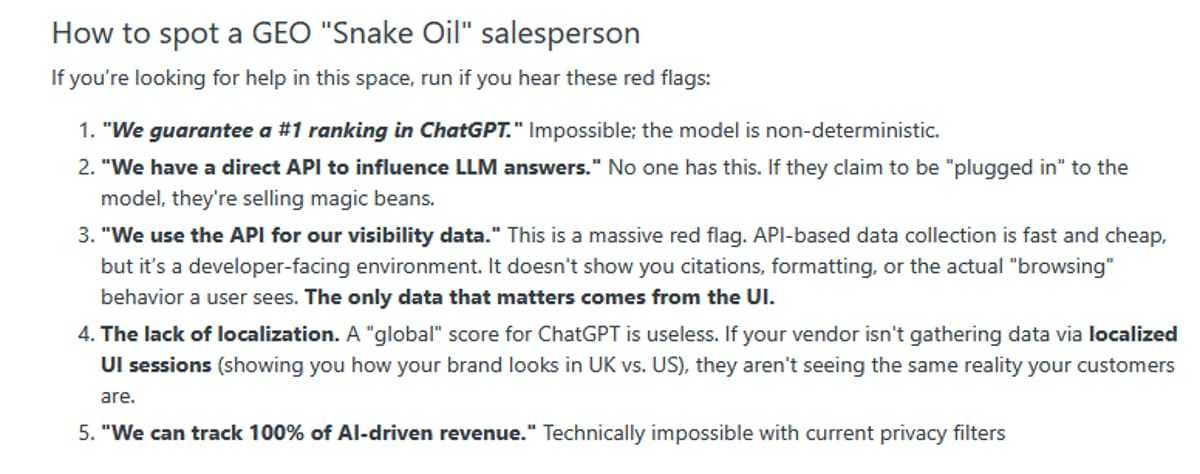 Even Founders Warn: GEO Hype May Be Misleading