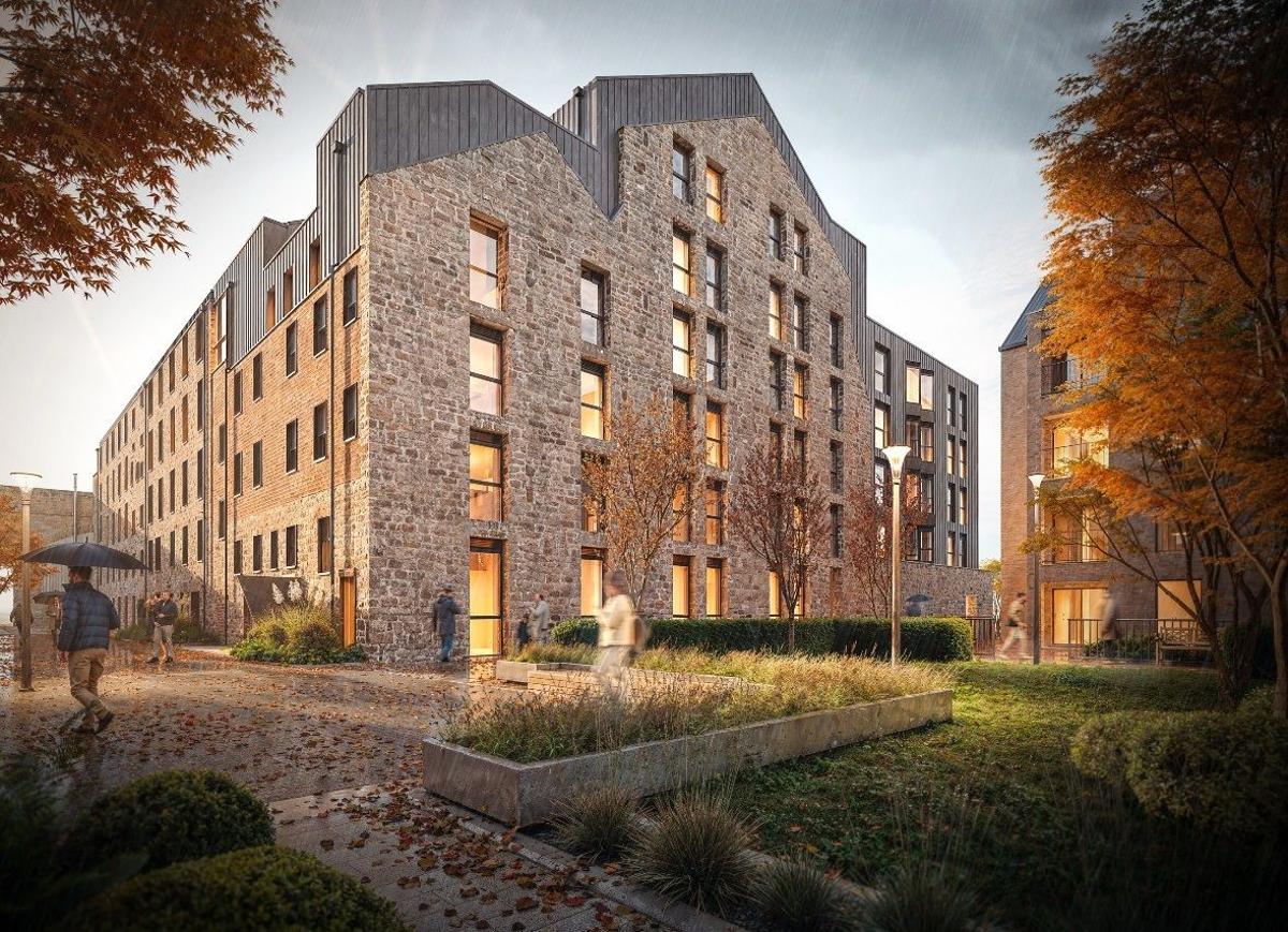 Leith’s Historic Mill Transformed Into Student Housing