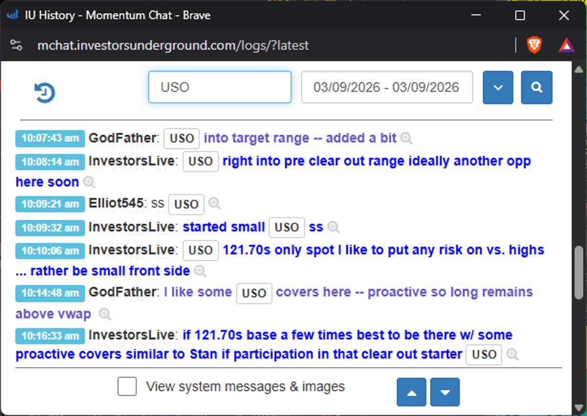 USO/SPY Pair Trade Targets: SPY to $5.30, USO to $114