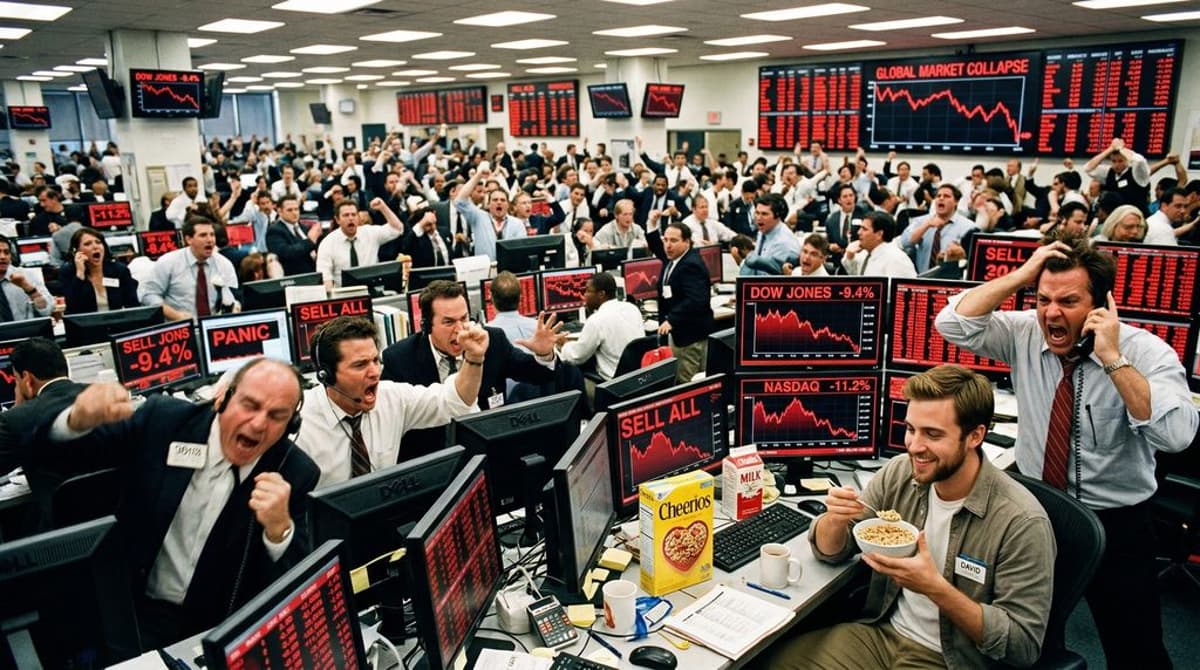 Only Staples and Energy Up: Survival Trade, Not Growth Scare