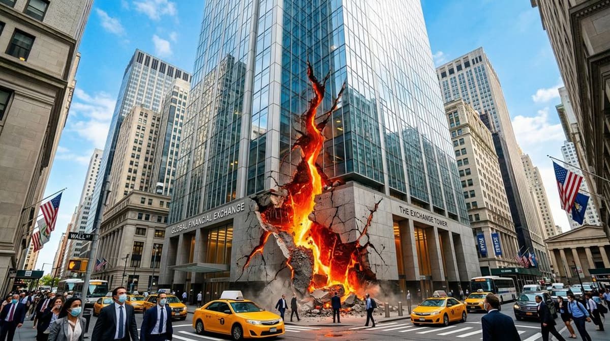 Junk Bond Drop Signals Real Economic Stress