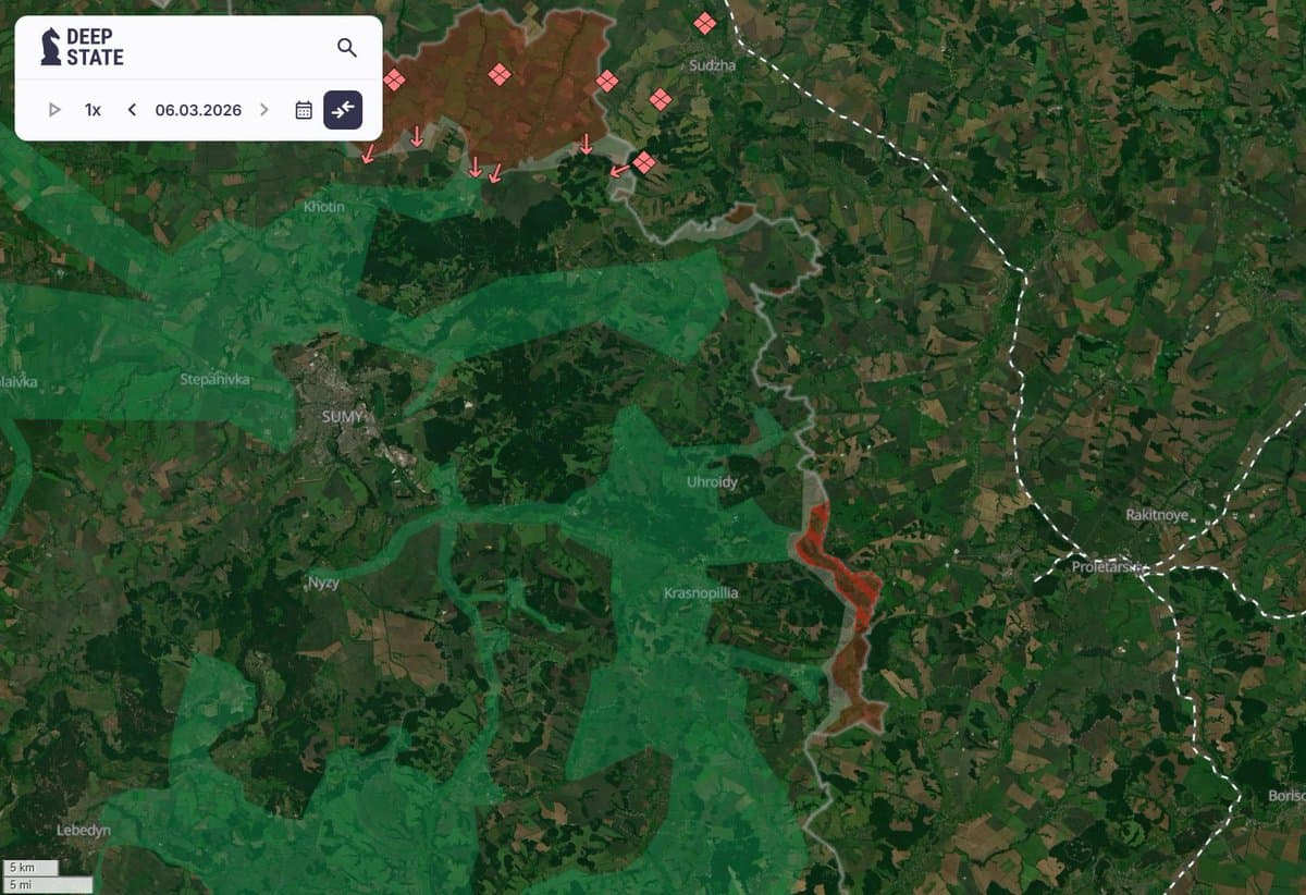 Maps Reveal Ongoing Frontline Shifts in Eastern Ukraine