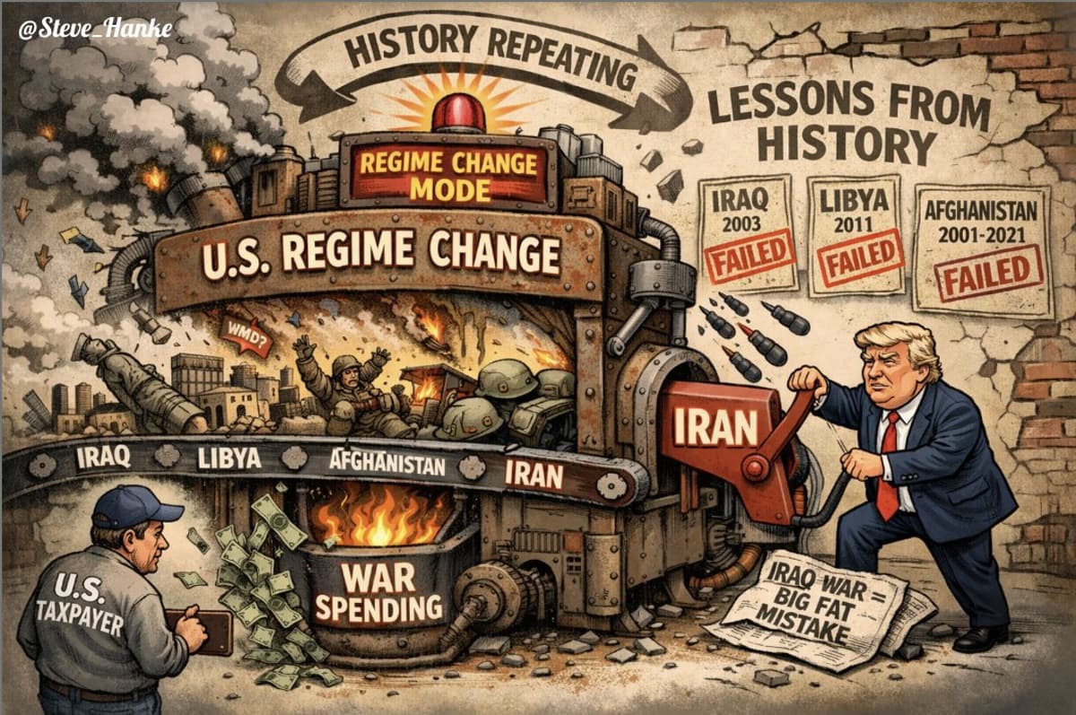 From Iraq Mistake to Iran War: Trump's Repeating Hypocrisy