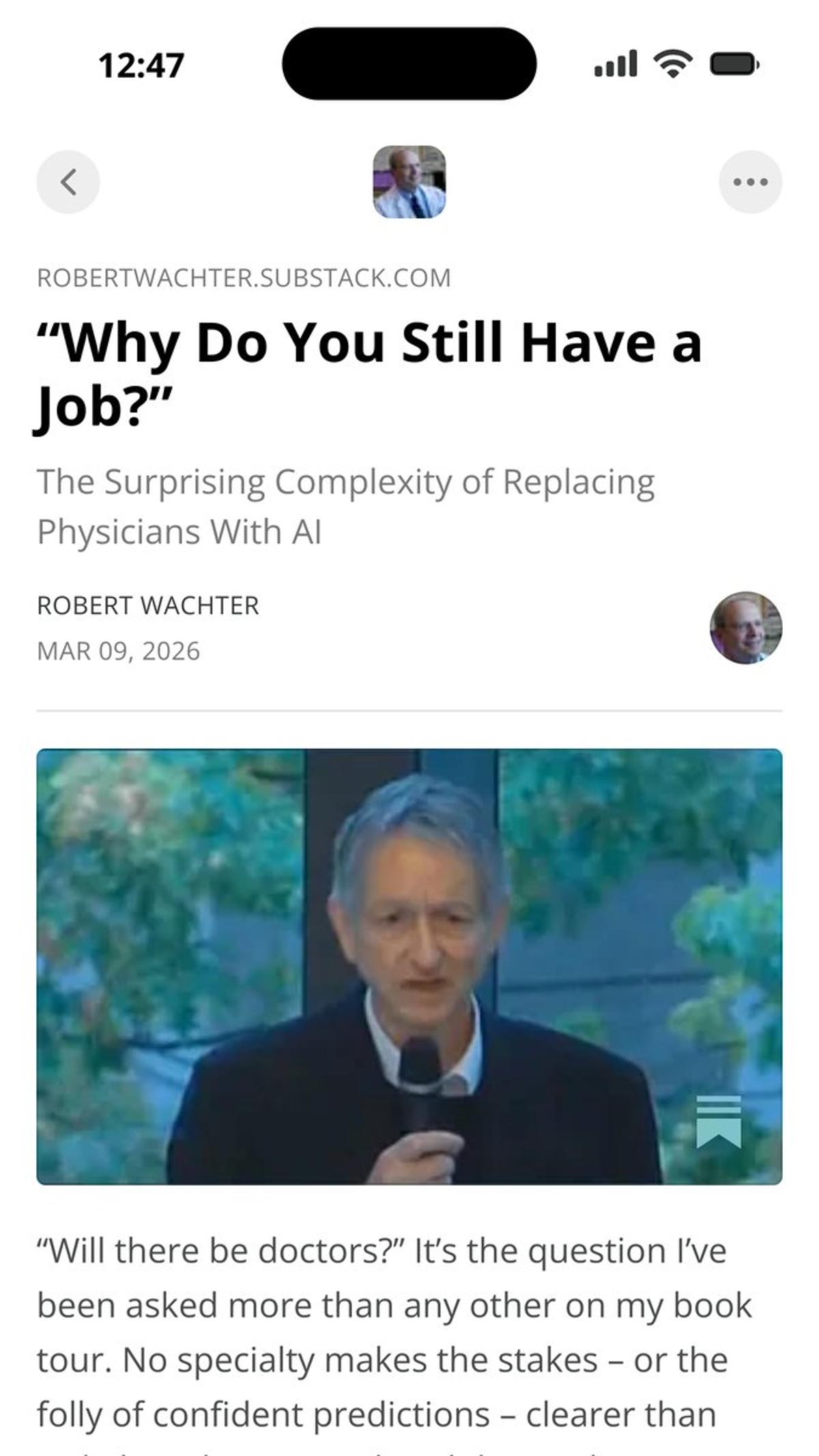 AI Won’t Replace Radiologists: Lessons for All Doctors