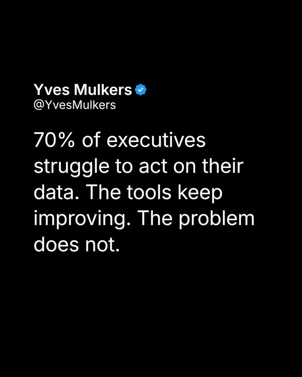 Data Execution Gap Persists Despite Better BI Tools