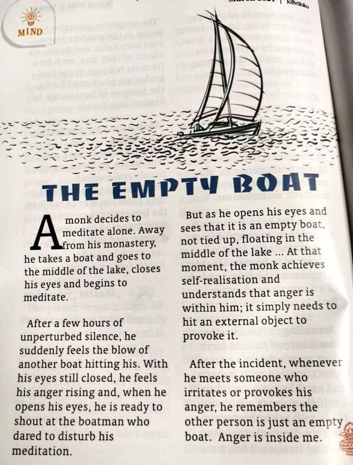 Stop Blaming, Embrace Empty Boat Mindset in Markets