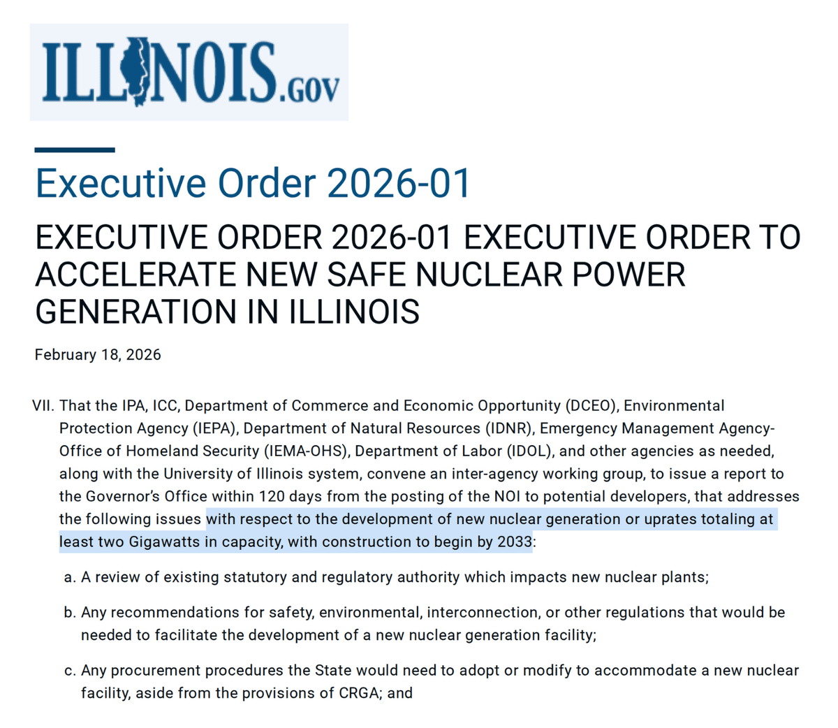 Illinois Should Scrap Net‑zero Mandate for Cheaper Power
