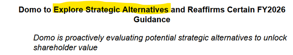 Domo's 0.8x ARR Price Masks Zero Growth, Broken Economics