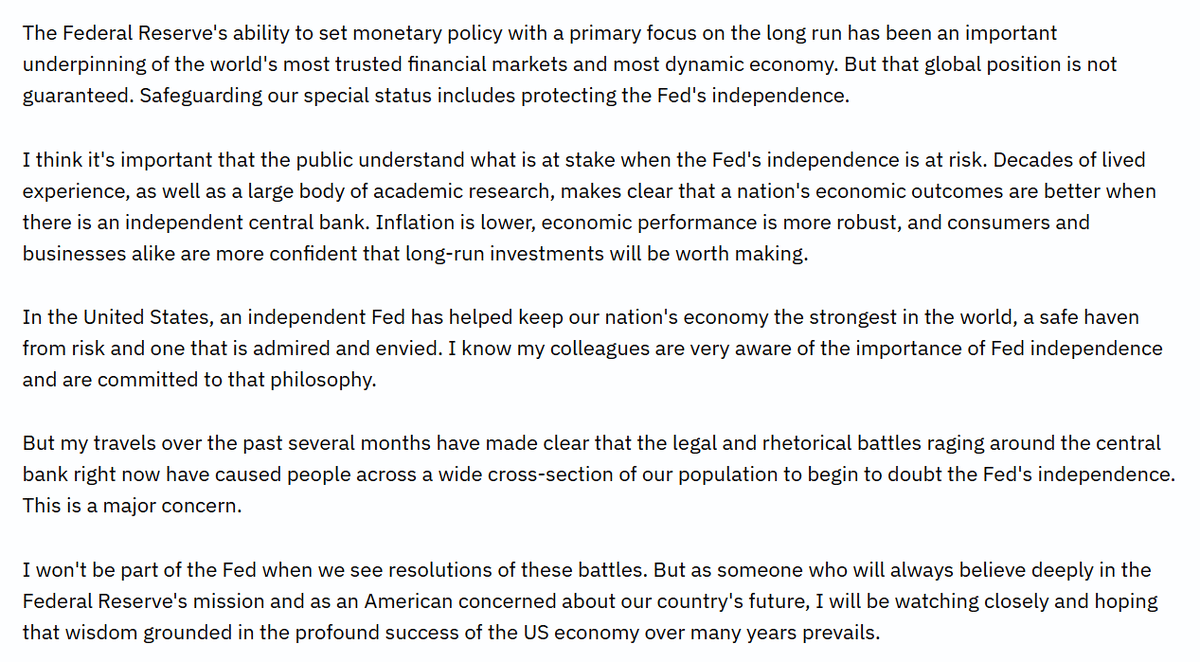 Bostic Warns Fed Independence Faces Real, Uncertain Threat