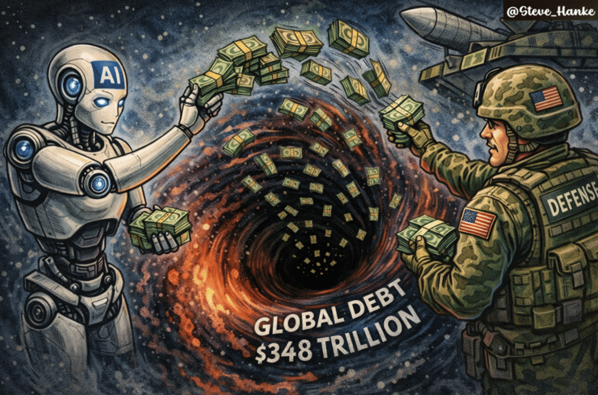 AI and Defense Spending Fuel $29 Trillion Debt Surge