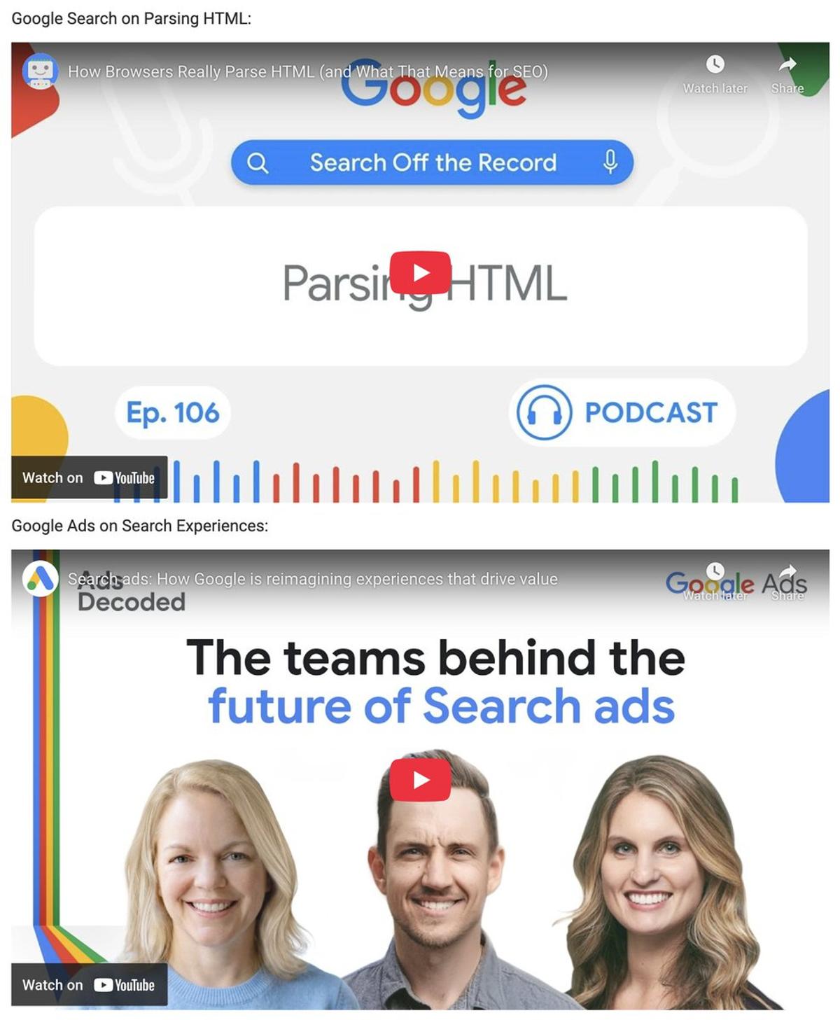 Google Shares Key Insights on HTML Parsing & Search Experience