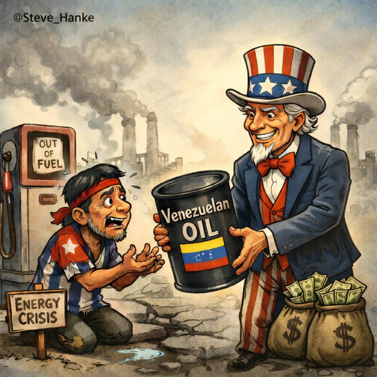 US Treasury OKs Venezuelan Oil Resale to Cuba, Details Murky