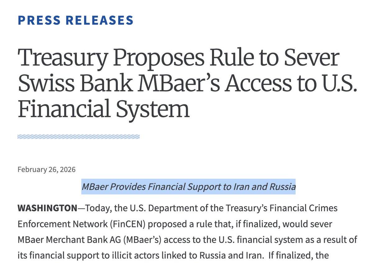 Double Standards: Swiss Bank Targeted, Binance Pardoned