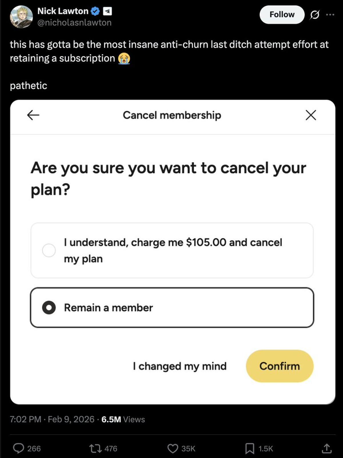 Cancel Fees Are Hostage Tactics, Not Retention Solutions