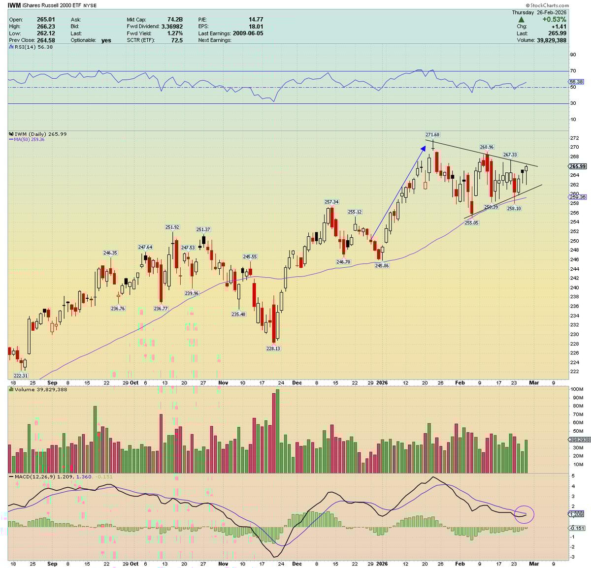IWM Projected to Hit $290‑$300 by 2026