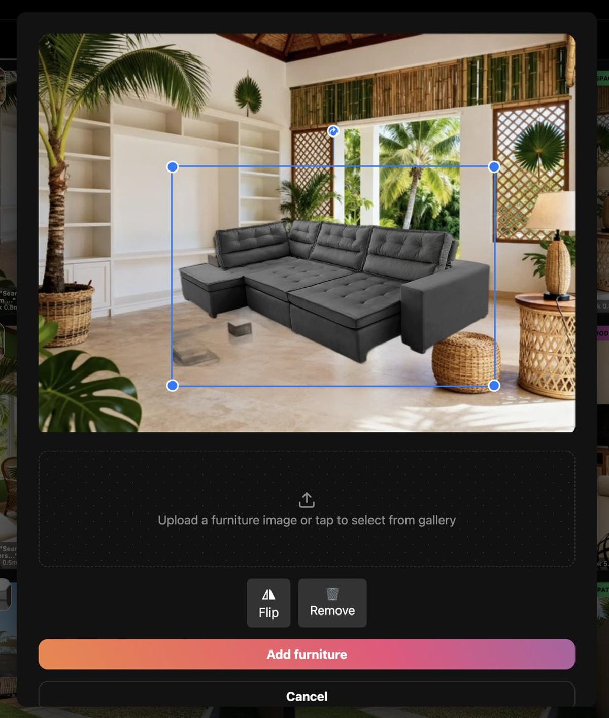 New BYOF Feature Lets Users Upload Furniture, Still Refining Placement
