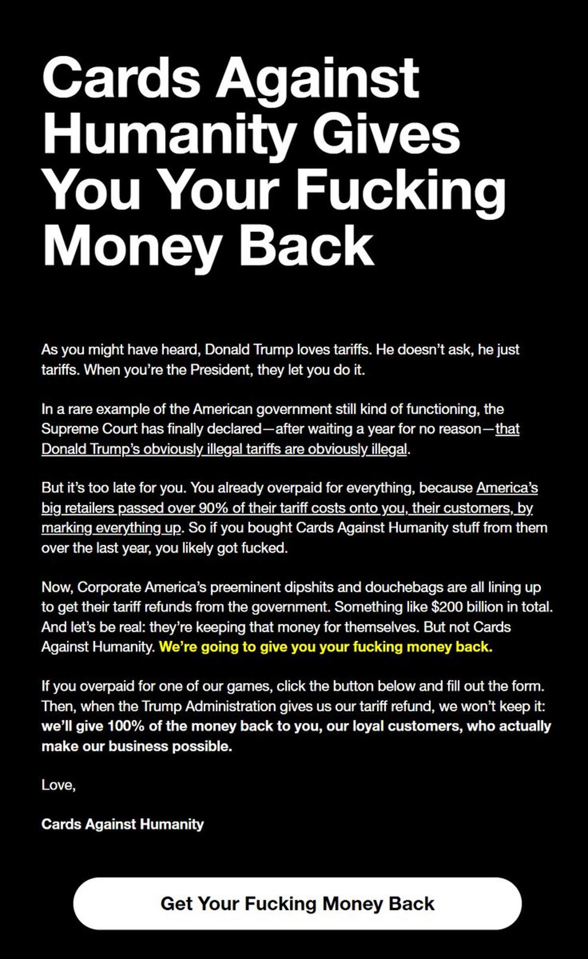 Tariff Refunds Spark Unexpected Market Reaction