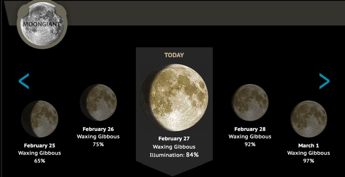 Low Moon Illumination;