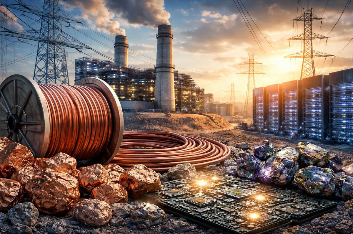 AI Growth Stalled by Material and Grid Limits