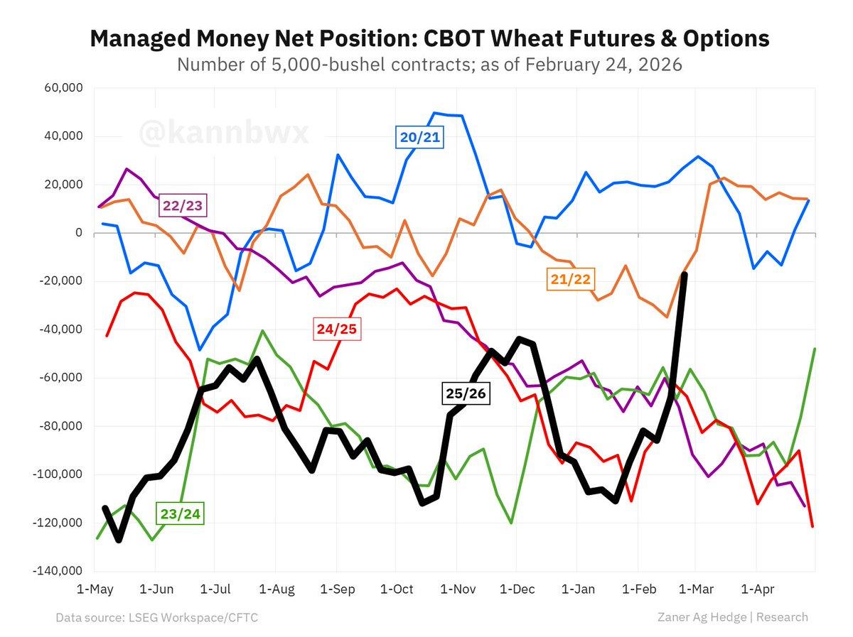 Funds Snap up Record CBOT Wheat, Futures Rise 3%