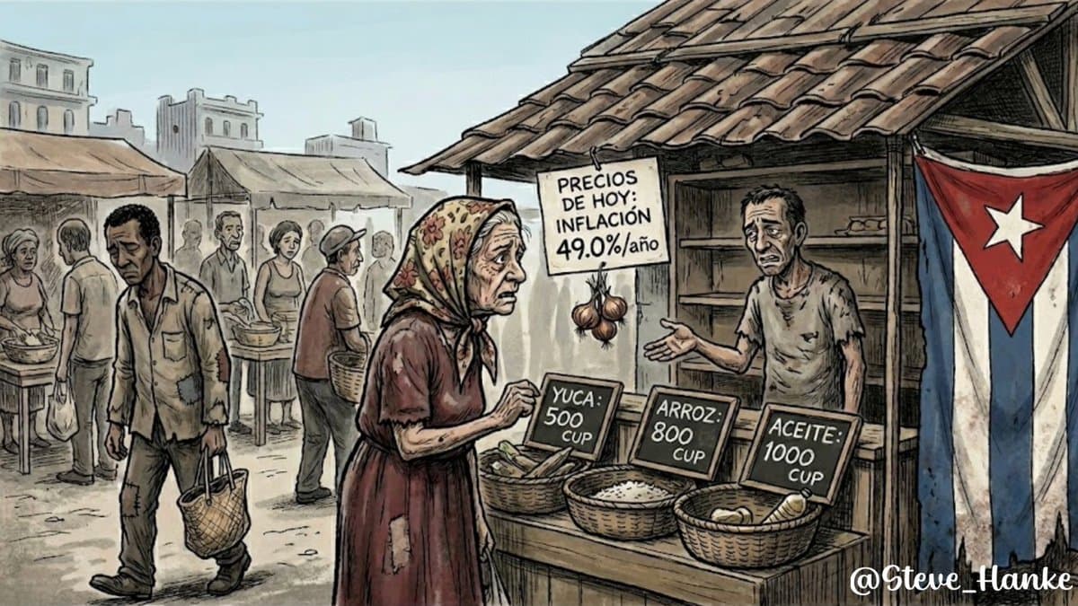 Cuba’s 49% Inflation Ranks Fifth Worldwide