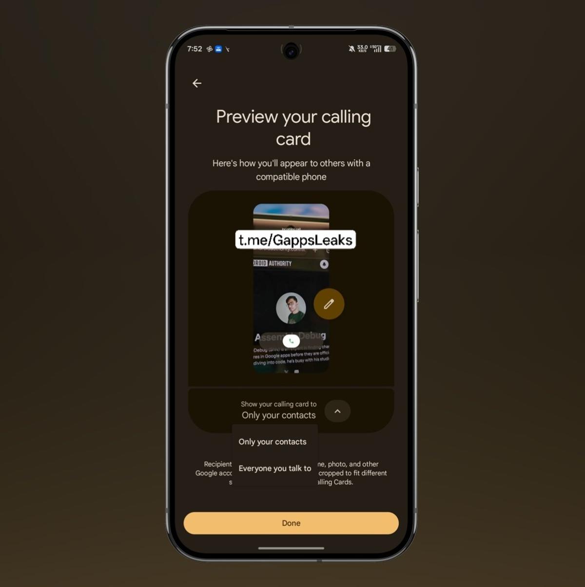 Google Launches Customizable Calling Card with Privacy Controls