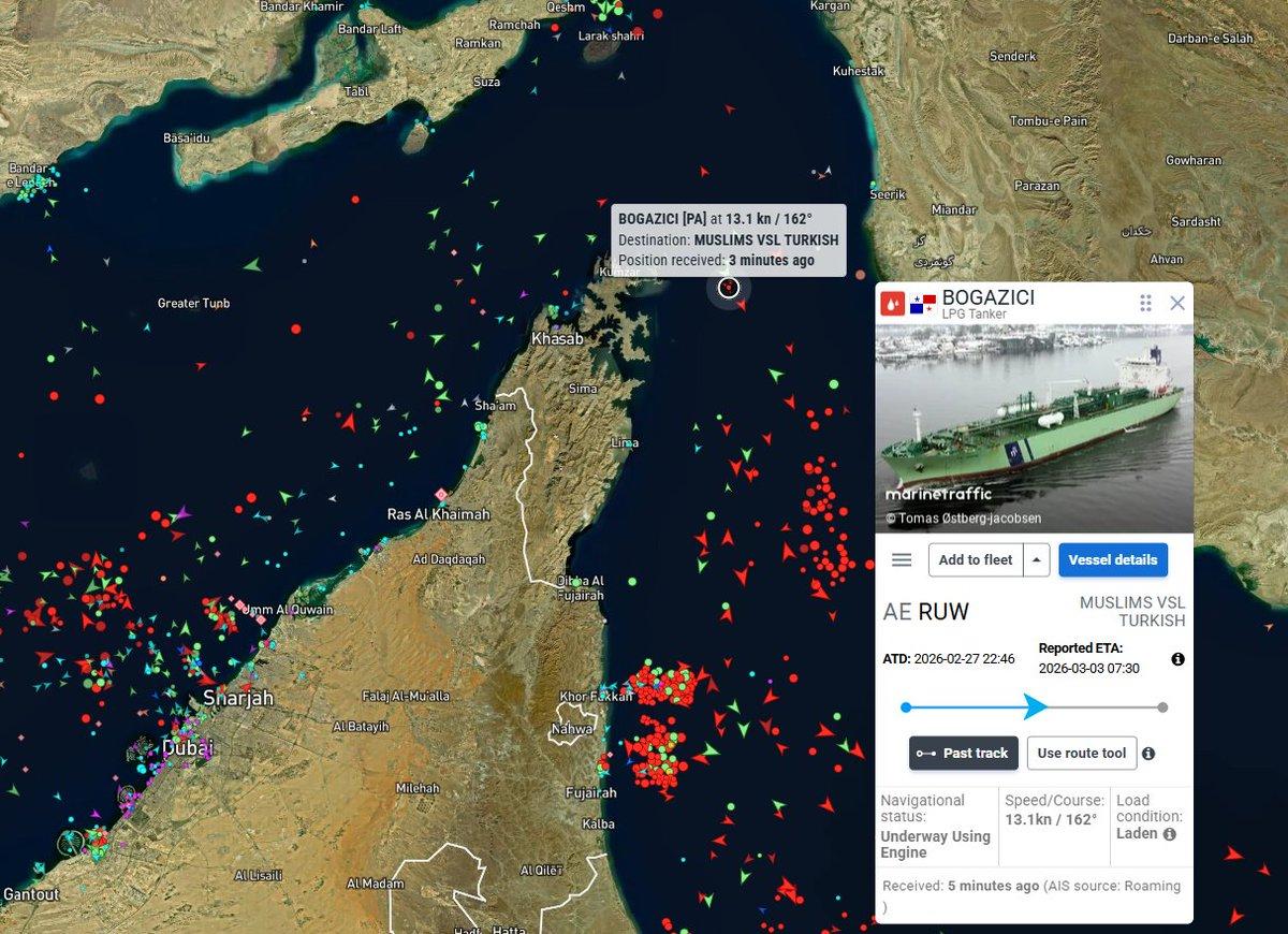 Turkish LPG Tanker Masks Identity on AIS