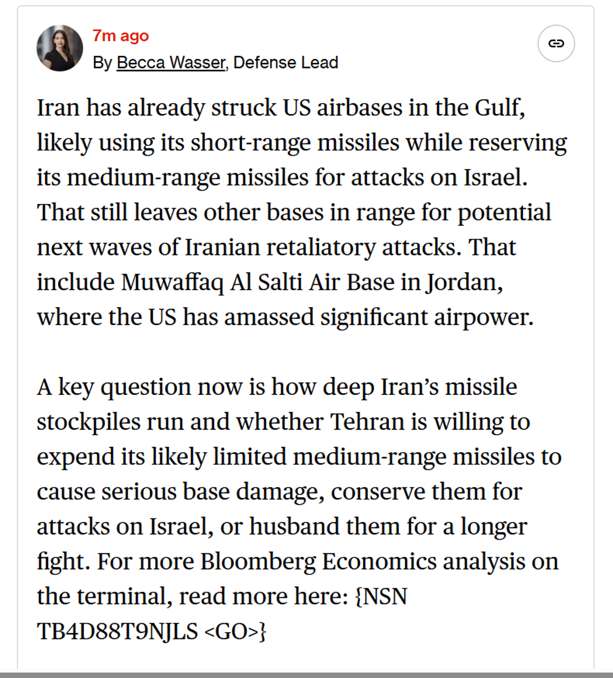 Insights on Iran's Missile Depth and Upcoming Retaliation