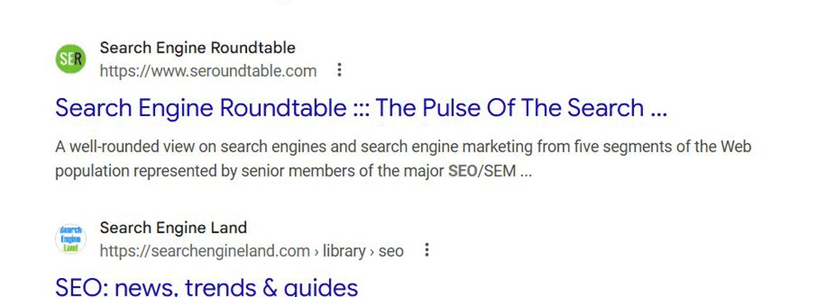 Google Experiments with Bolded Site Names in Snippets