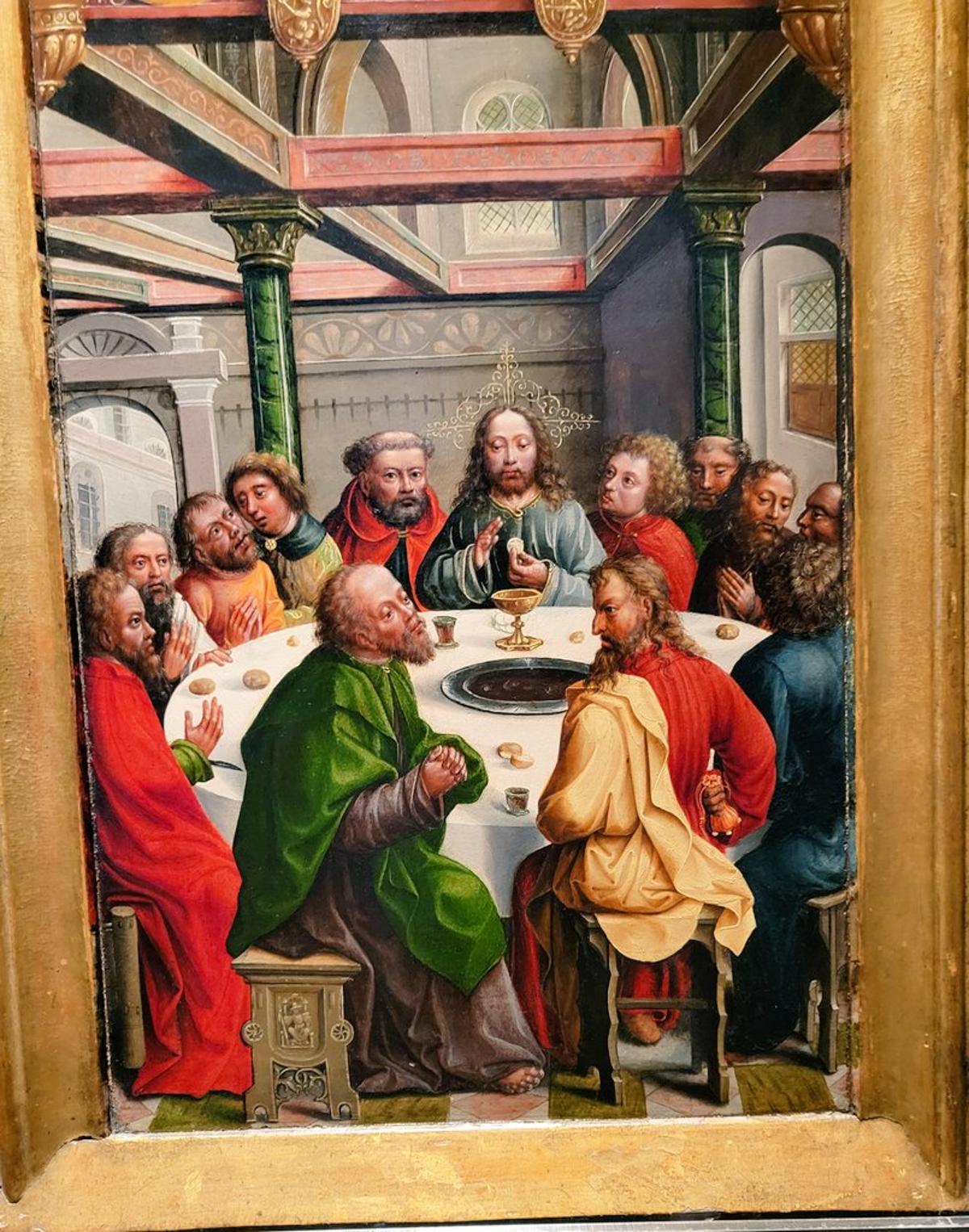 Last Supper Likely Sat at a Circular Table
