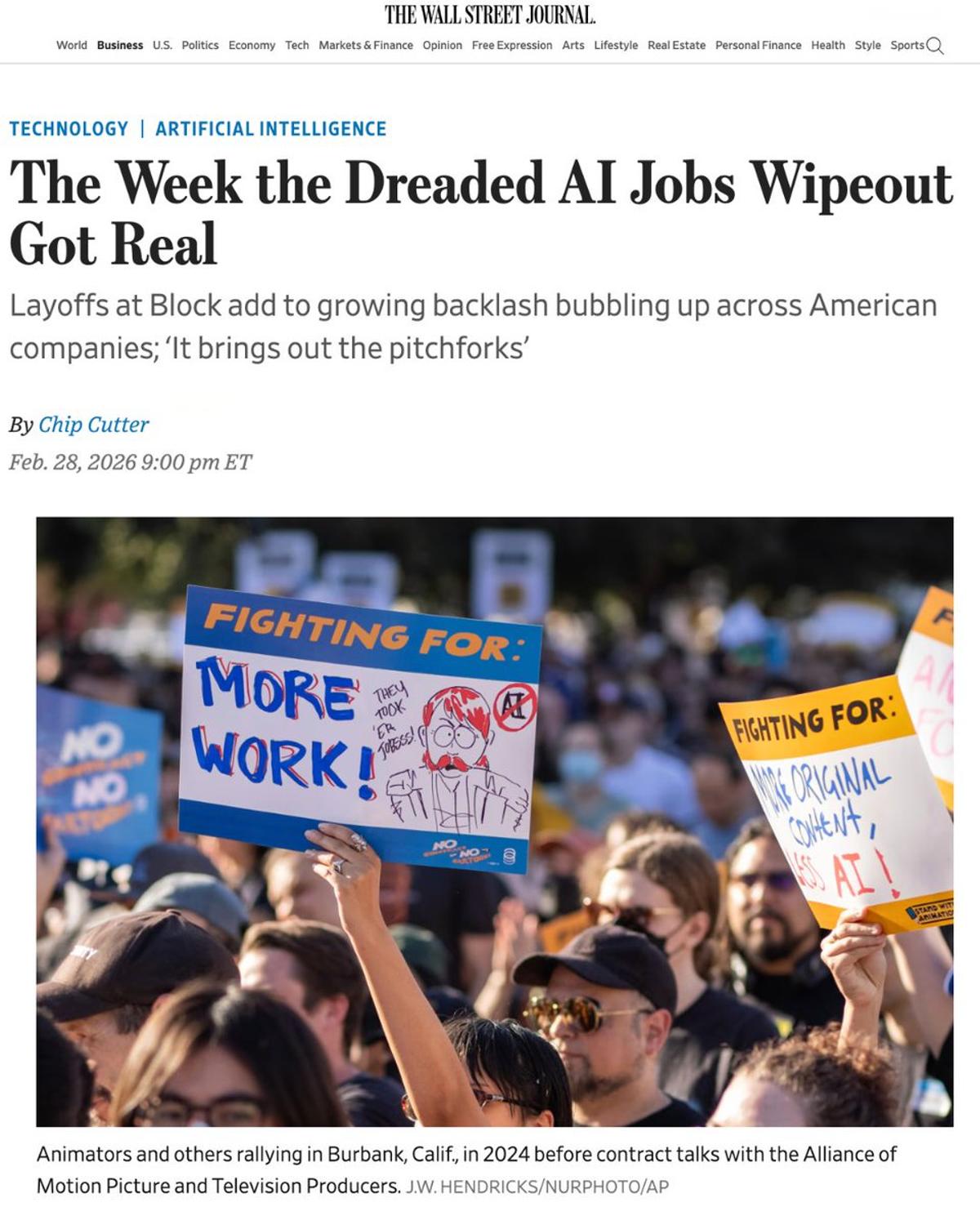 Leaders Admit AI Layoffs Will Disrupt Jobs