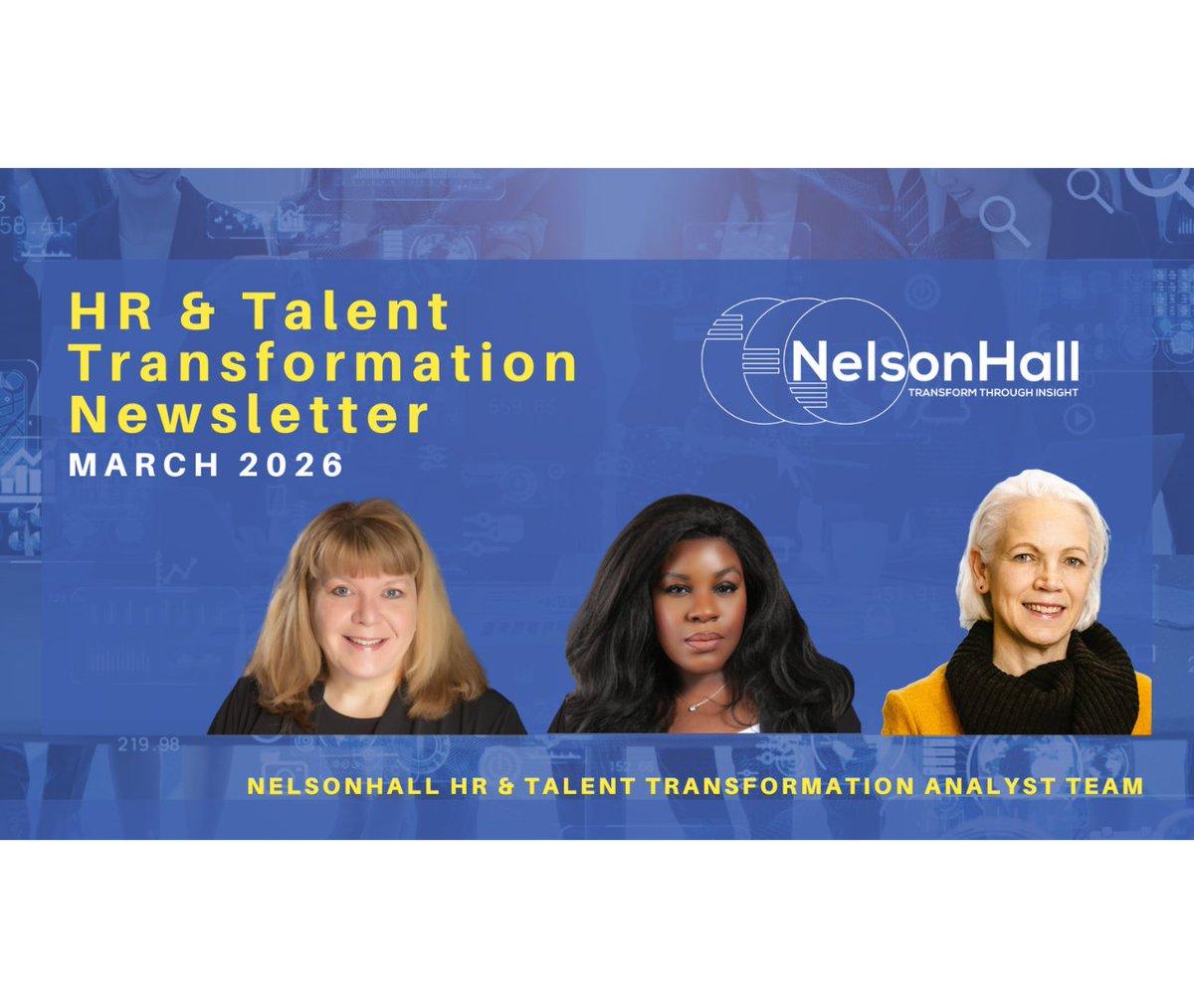 March 2026 HR & Talent Newsletter: Research, Vendor M&A Updates