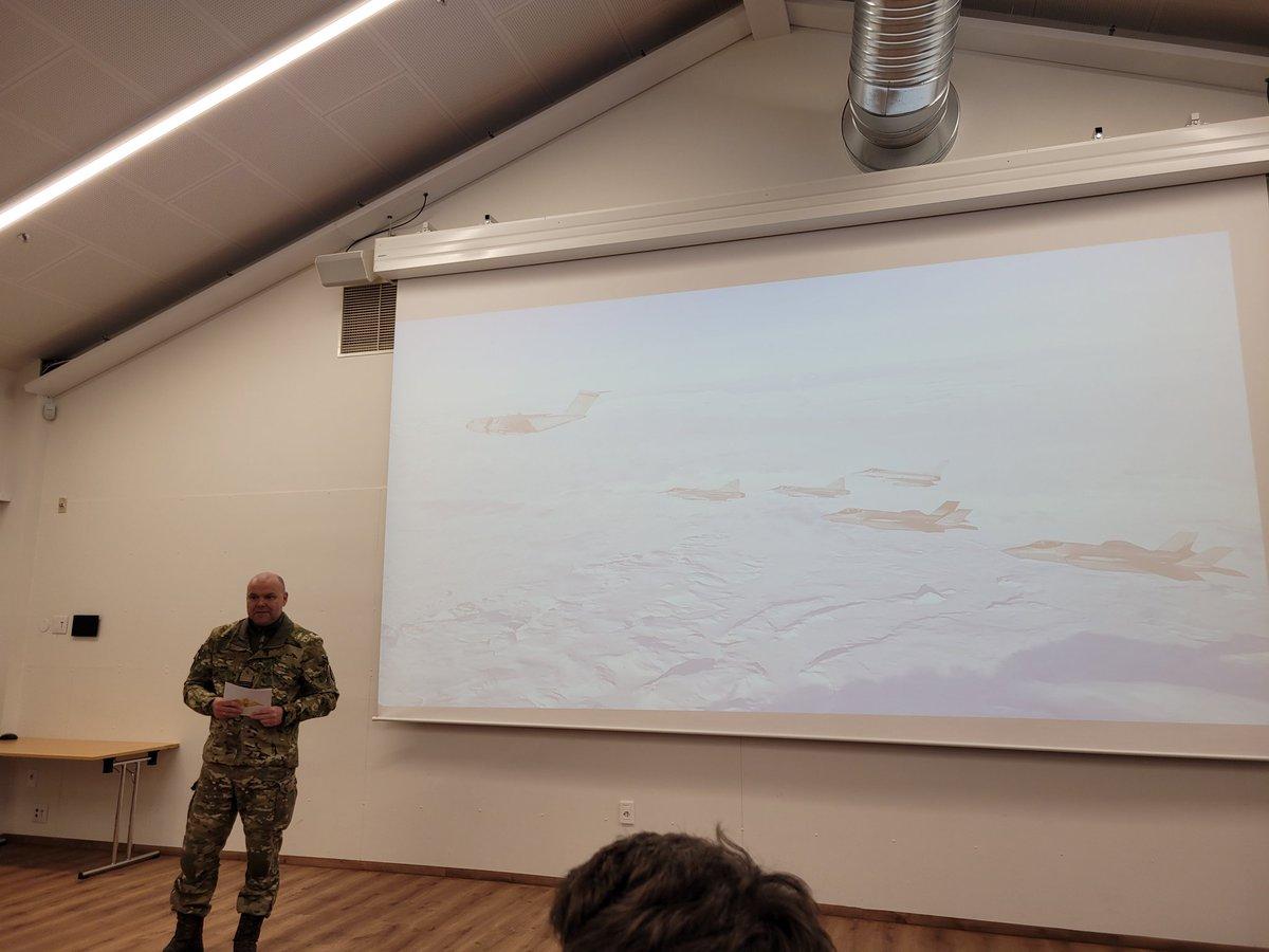 Denmark Deploys F‑35s to NATO Arctic Sentry