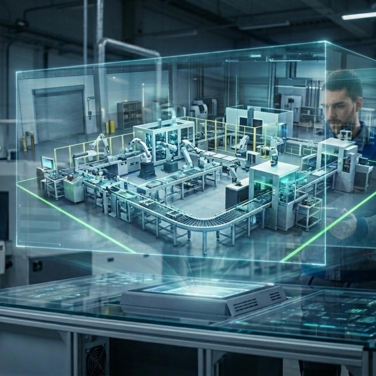 Digital Twins Turn Real Factories Into Optimized Virtual Models