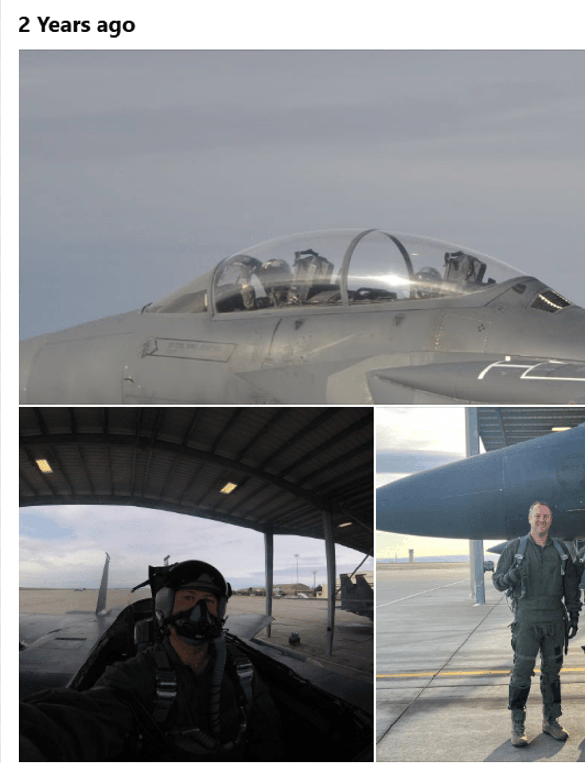 Ejection Training Unexpectedly Relevant Two Years Later