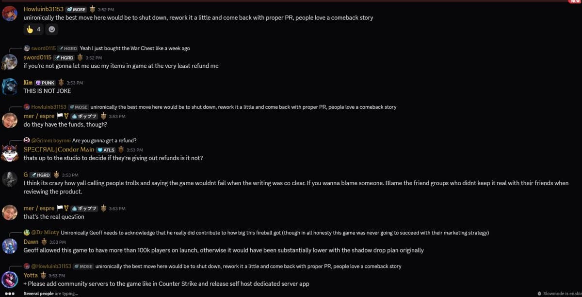 Highuard Outlasts Concord by 29 Days, Sparks Refund Debate