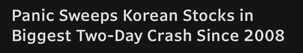 KOSDAQ Crash Triggers Circuit Breaker, Crypto Flows Questioned