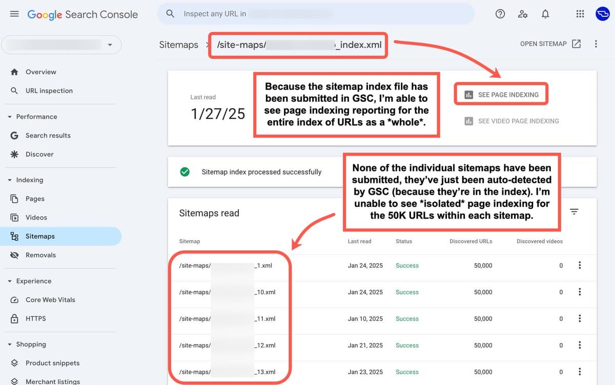Submit Every Sitemap Individually for Complete Indexing Insight
