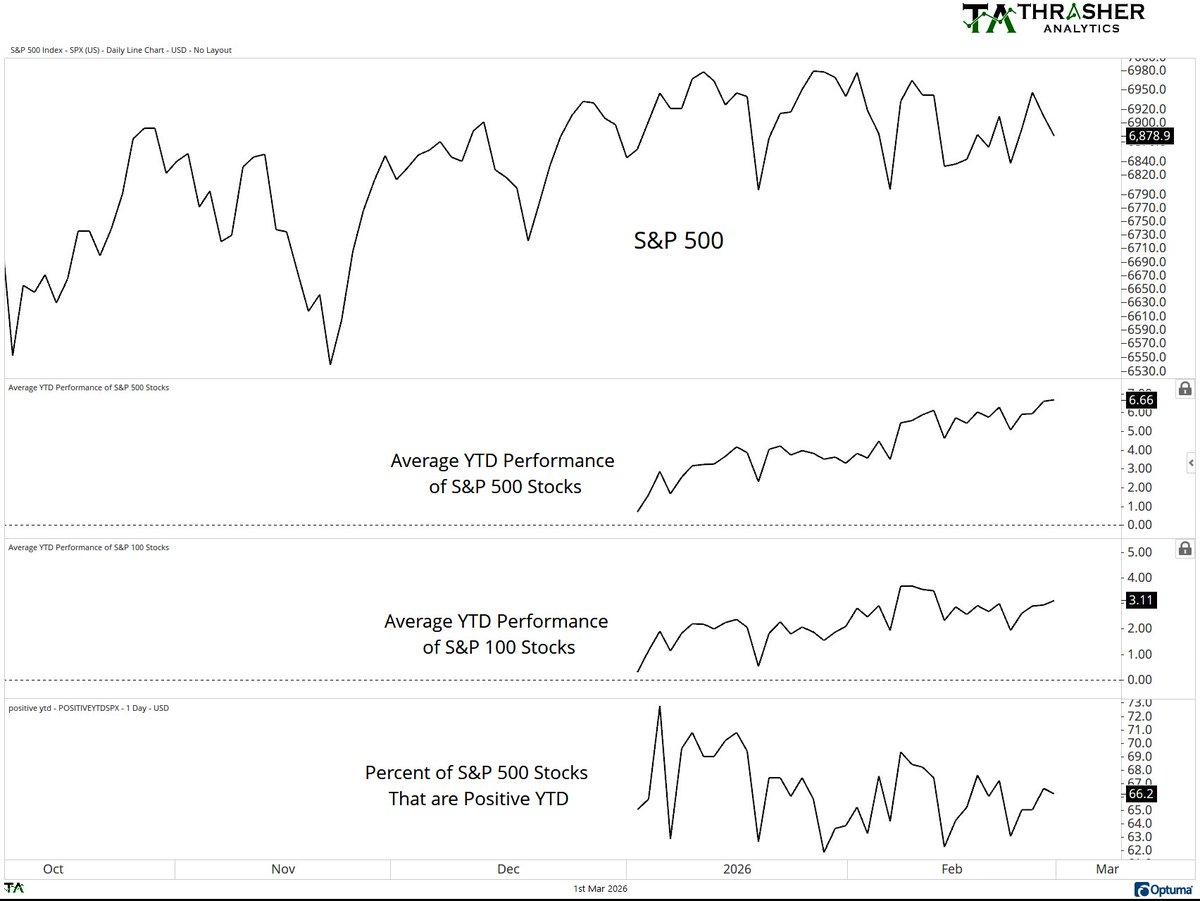 Large‑cap Average Outpaces S&P 500 Despite Mega‑cap Slump