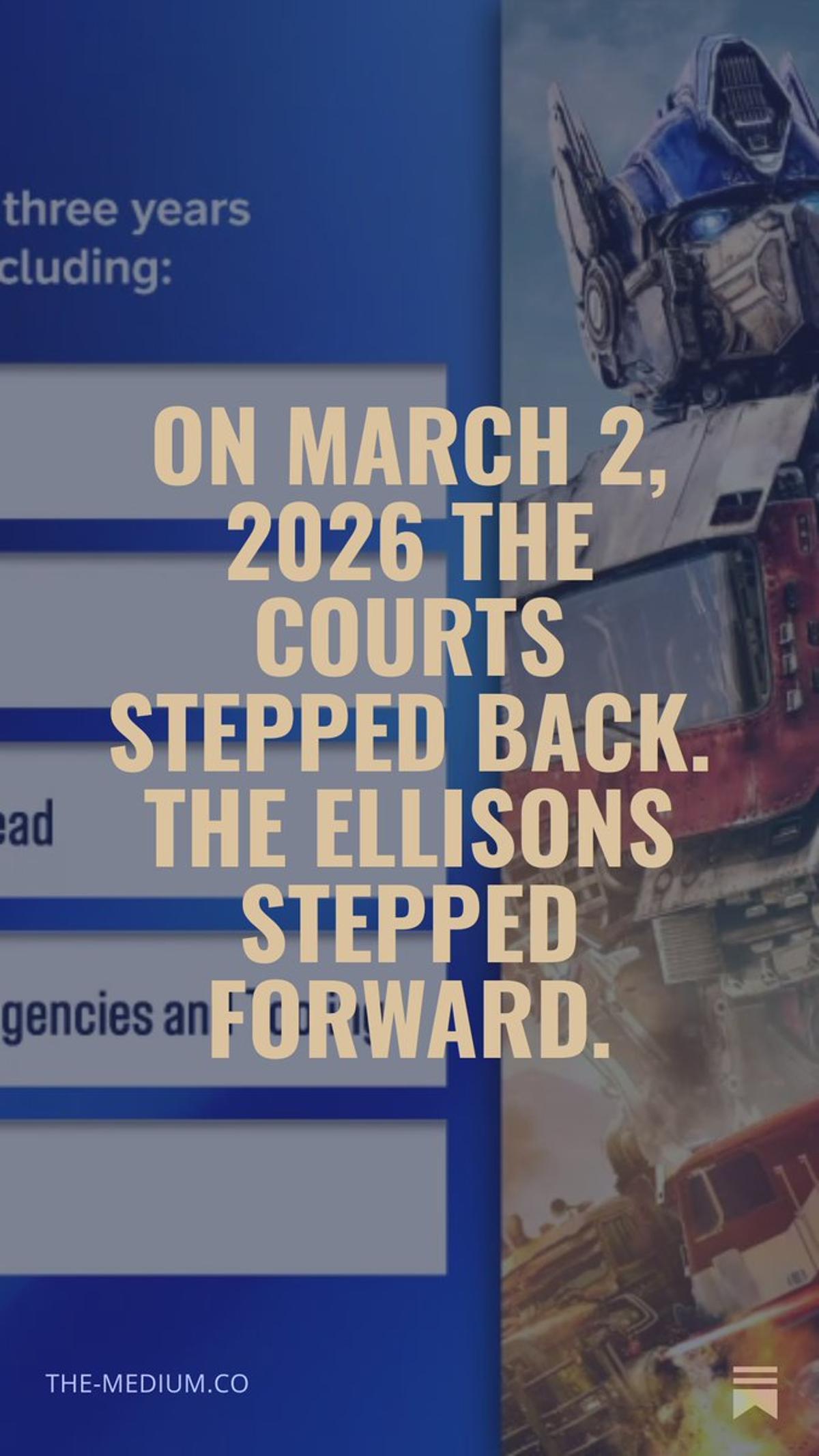 Ellisons Move First as AI Copyright Remains Uncertain