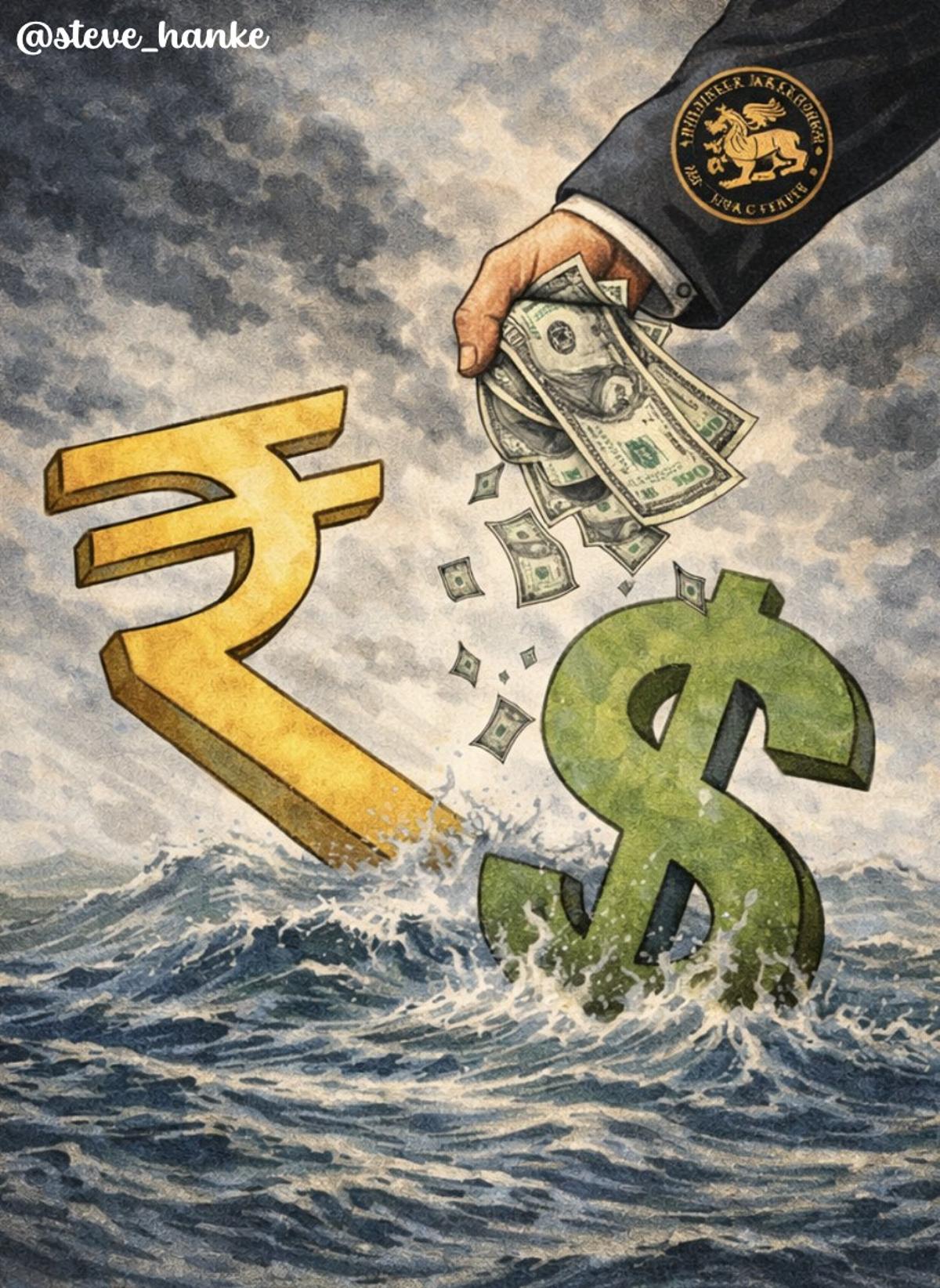 RBI Dollar Sales Trigger Rupee's Biggest Asian Surge