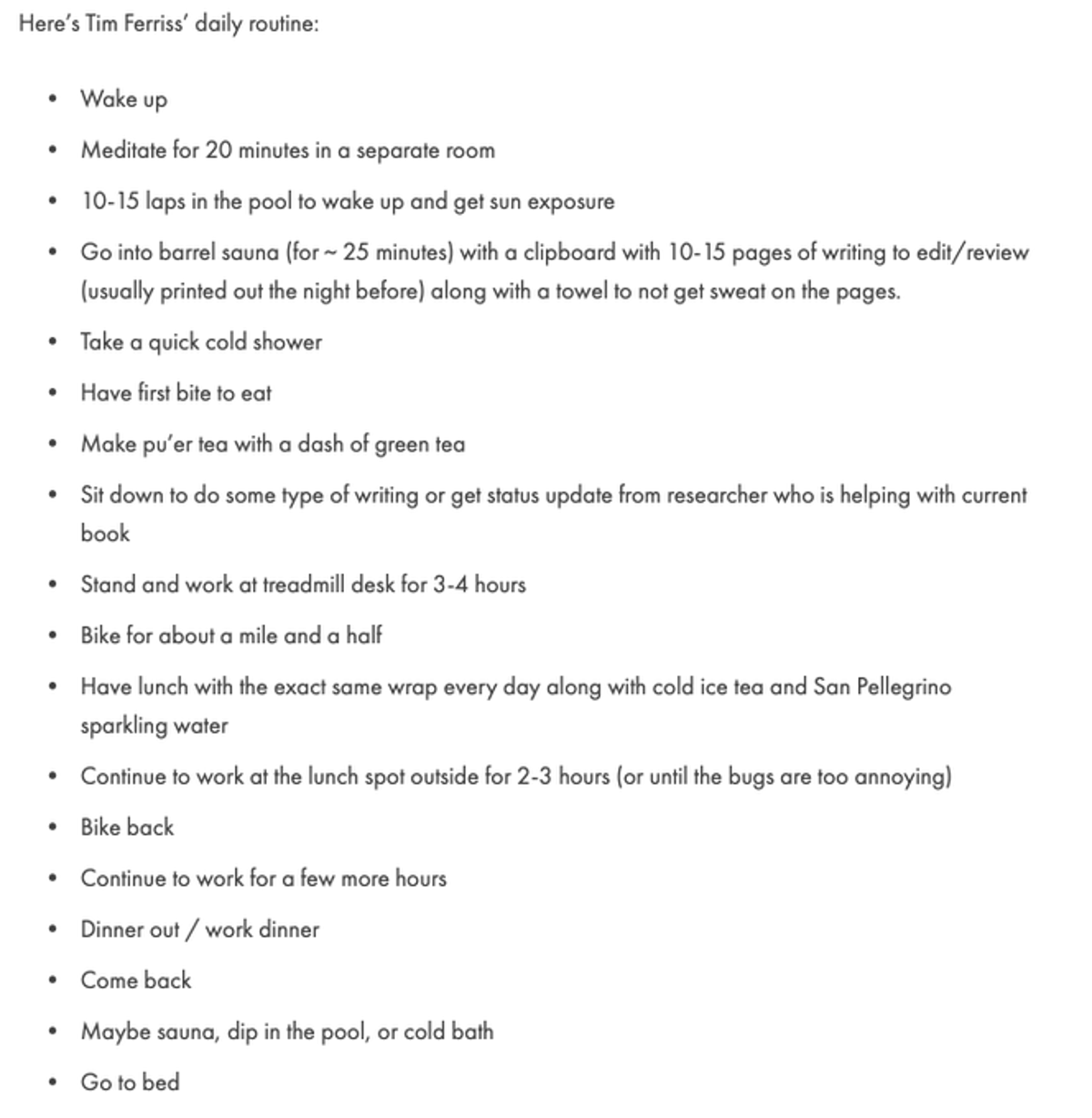 Adopt Tim Ferriss' Routine to Boost Writing Focus